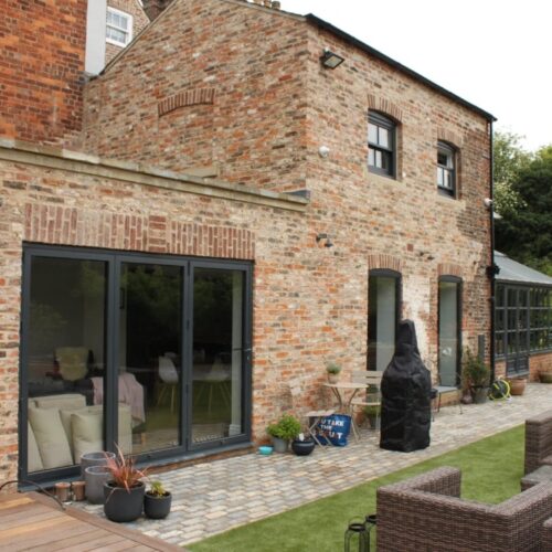 Aluminium Debar Bi-Fold Door